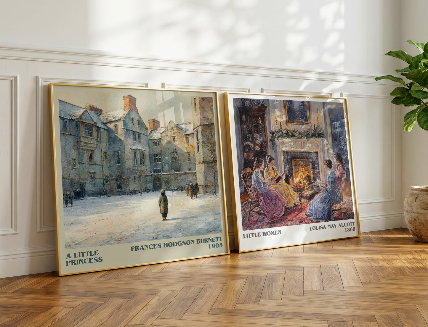 A Little Princess book poster packaging – museum-quality print rolled in protective tube