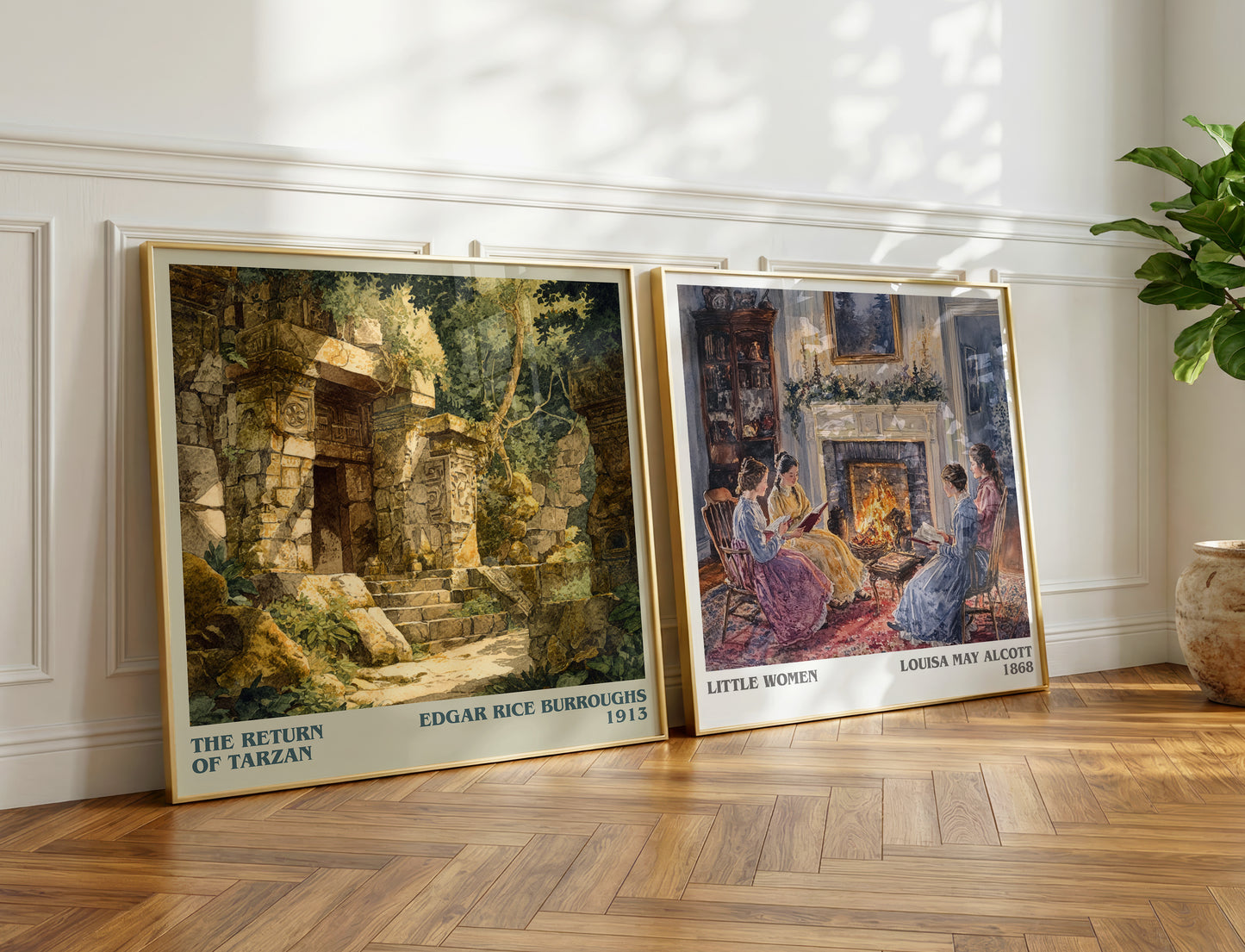 The Return Of Tarzan book poster packaging – museum-quality print rolled in protective tube