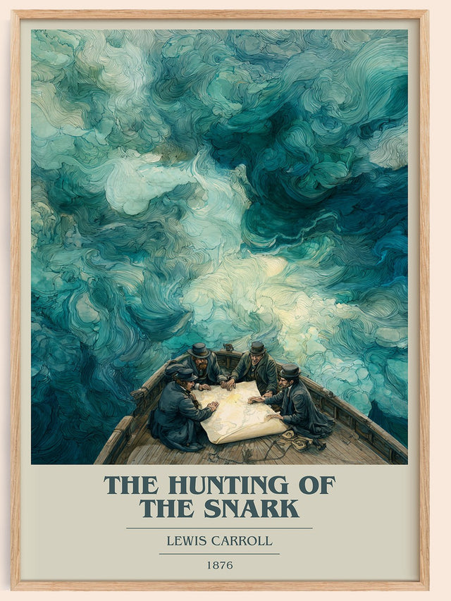 The Hunting Of The Snark Book Cover Poster by Lewis Carroll
