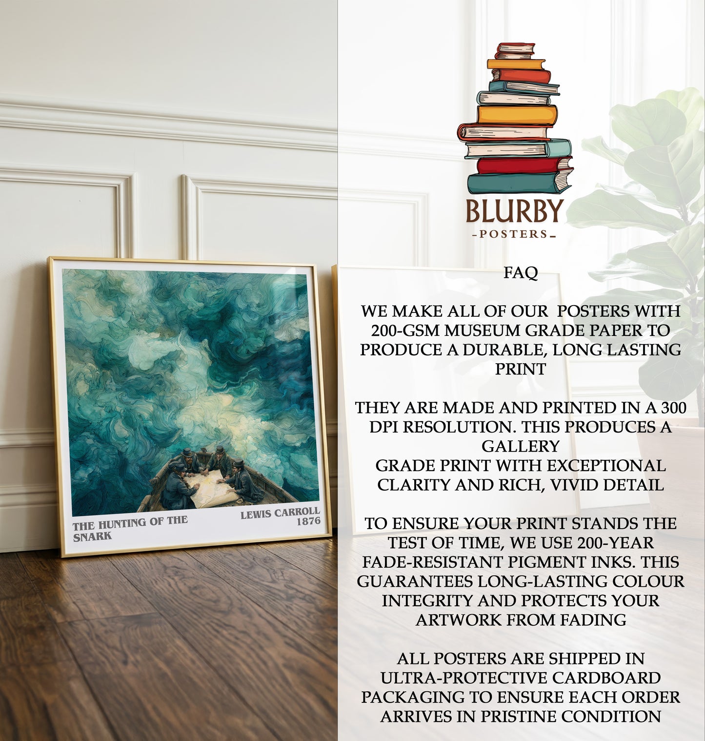 The Hunting Of The Snark Literary Art Print by Lewis Carroll