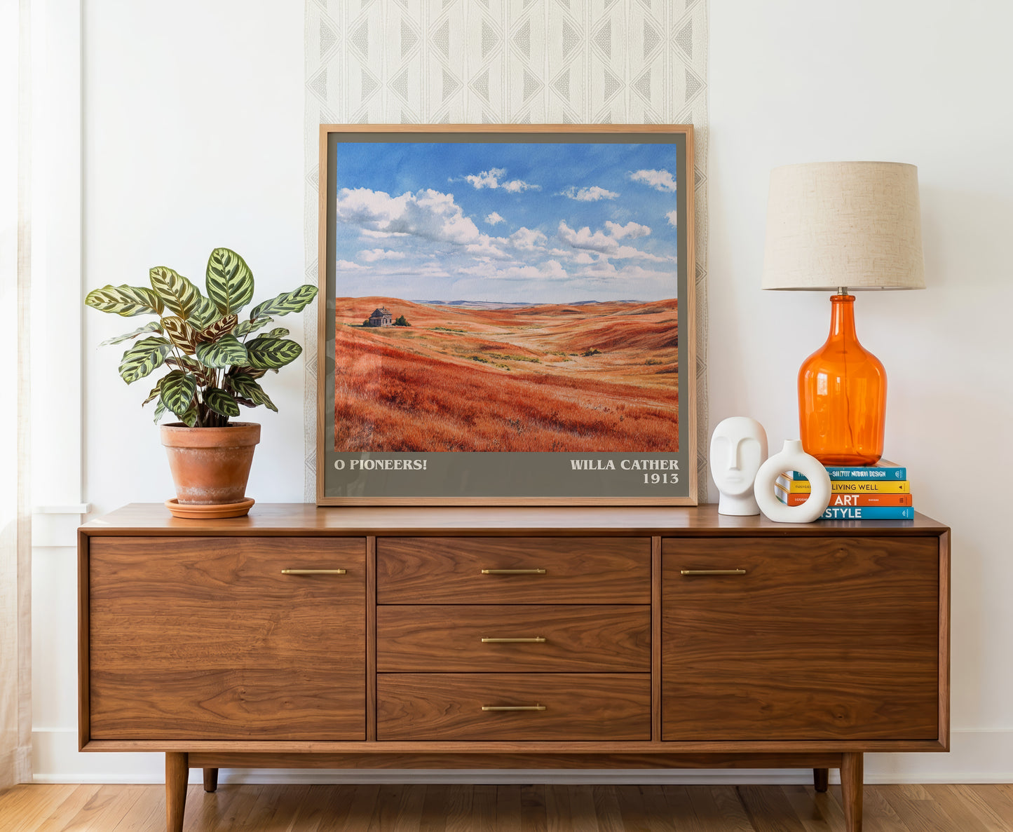 O Pioneers! Literary Art Print by Willa Cather
