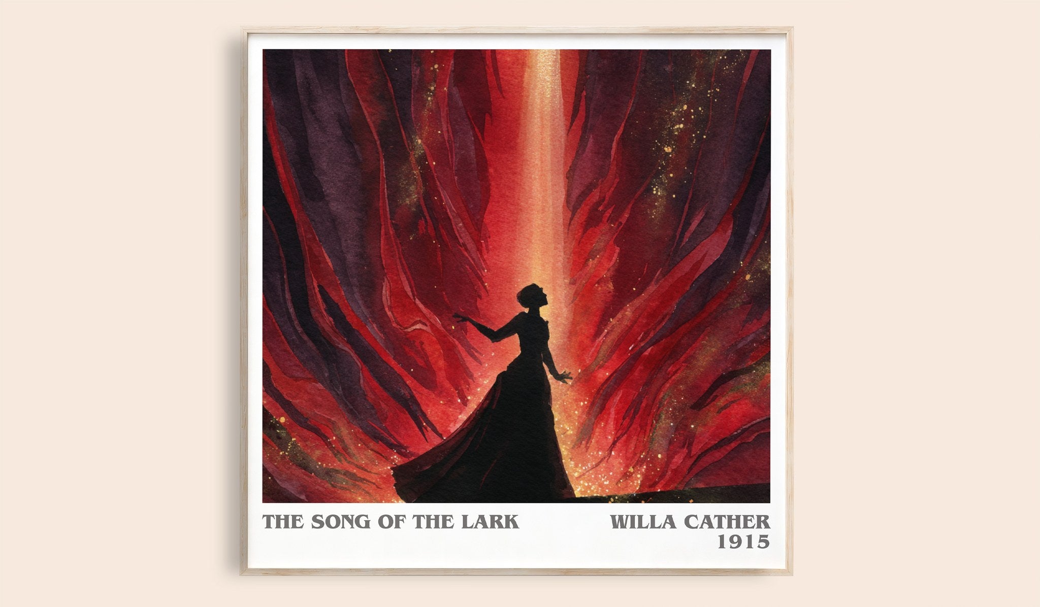 The Song of the Lark Literary Art Print by Willa Cather