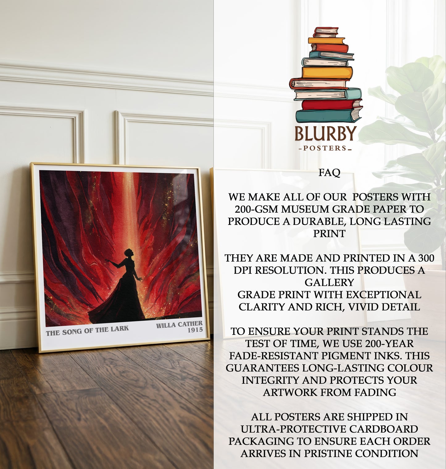 The Song of the Lark Literary Art Print by Willa Cather