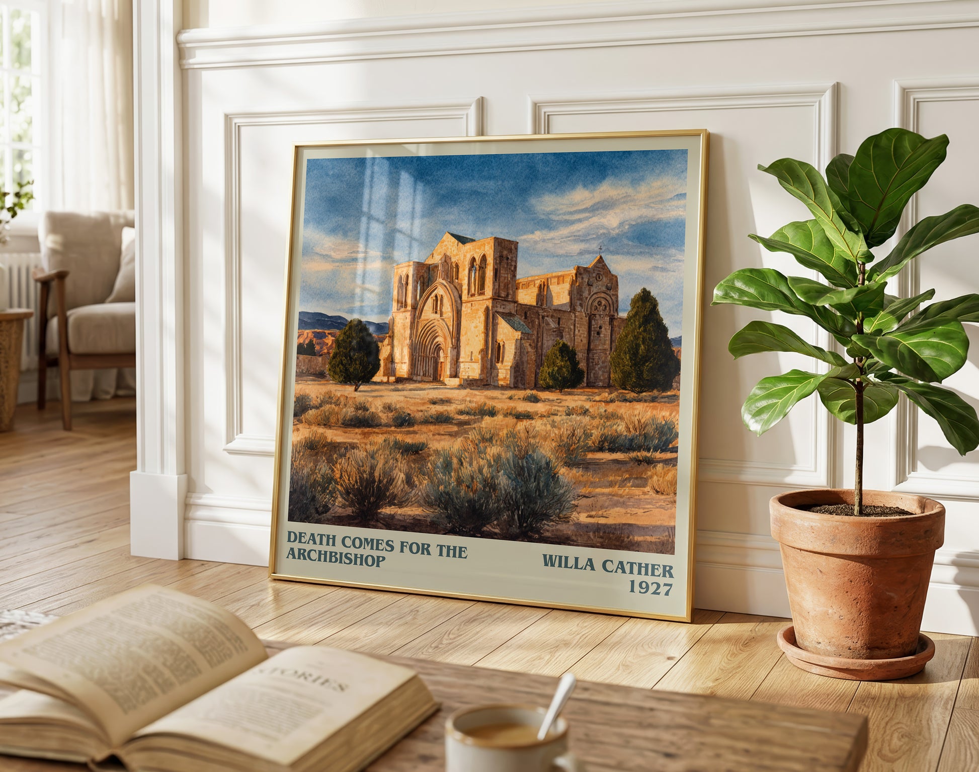 The Beautiful and Damned literary poster paired in gallery wall – literary art prints
