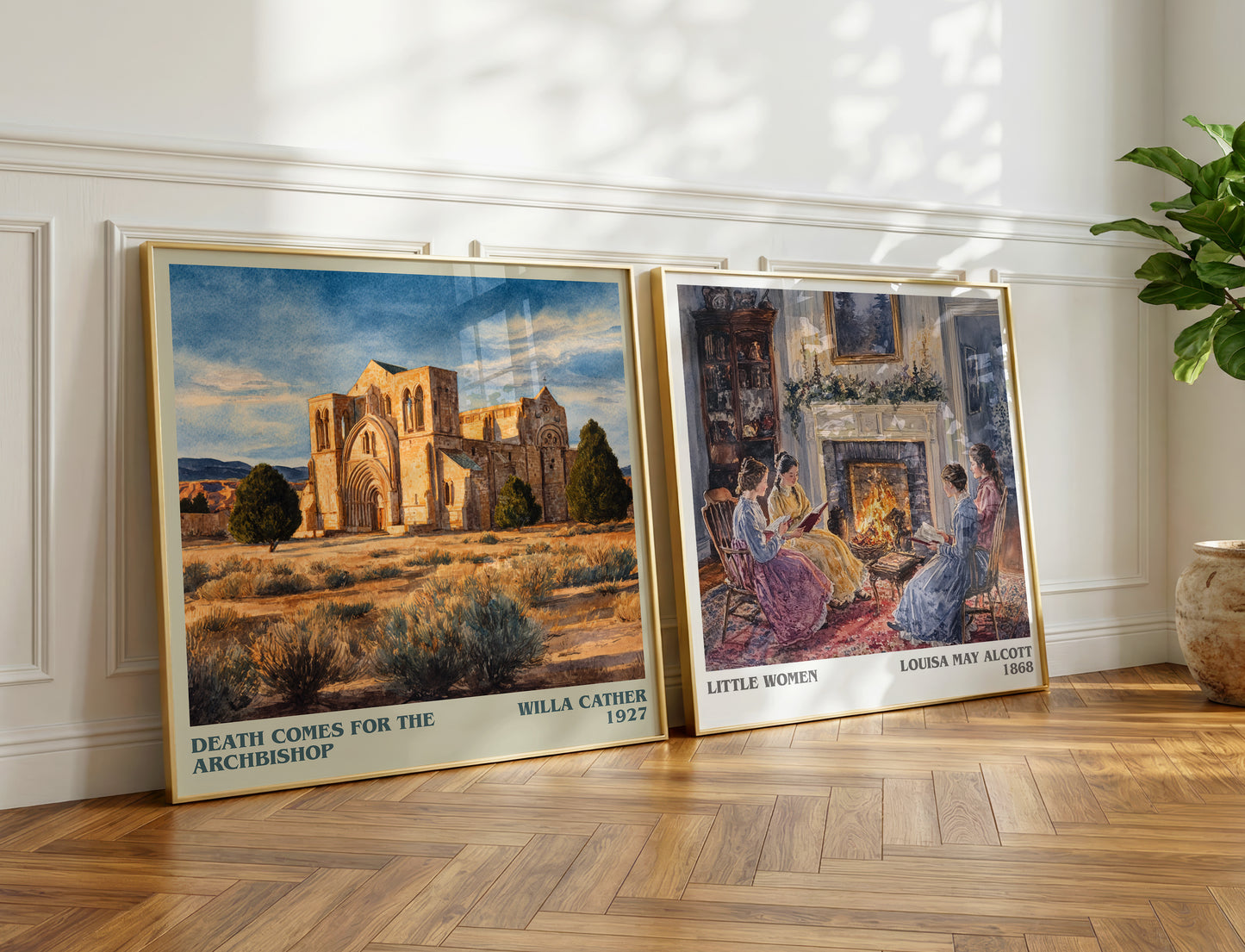The Beautiful and Damned book poster packaging – museum-quality print rolled in protective tube