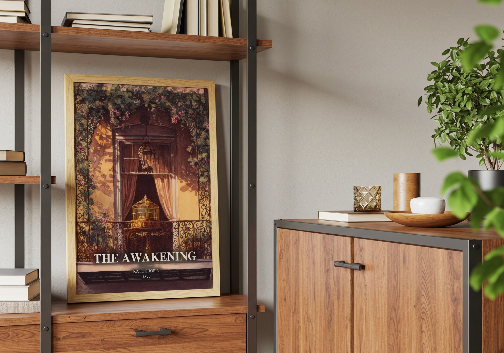 The Awakening book watercolour illustration paper finish options – matte satin gloss