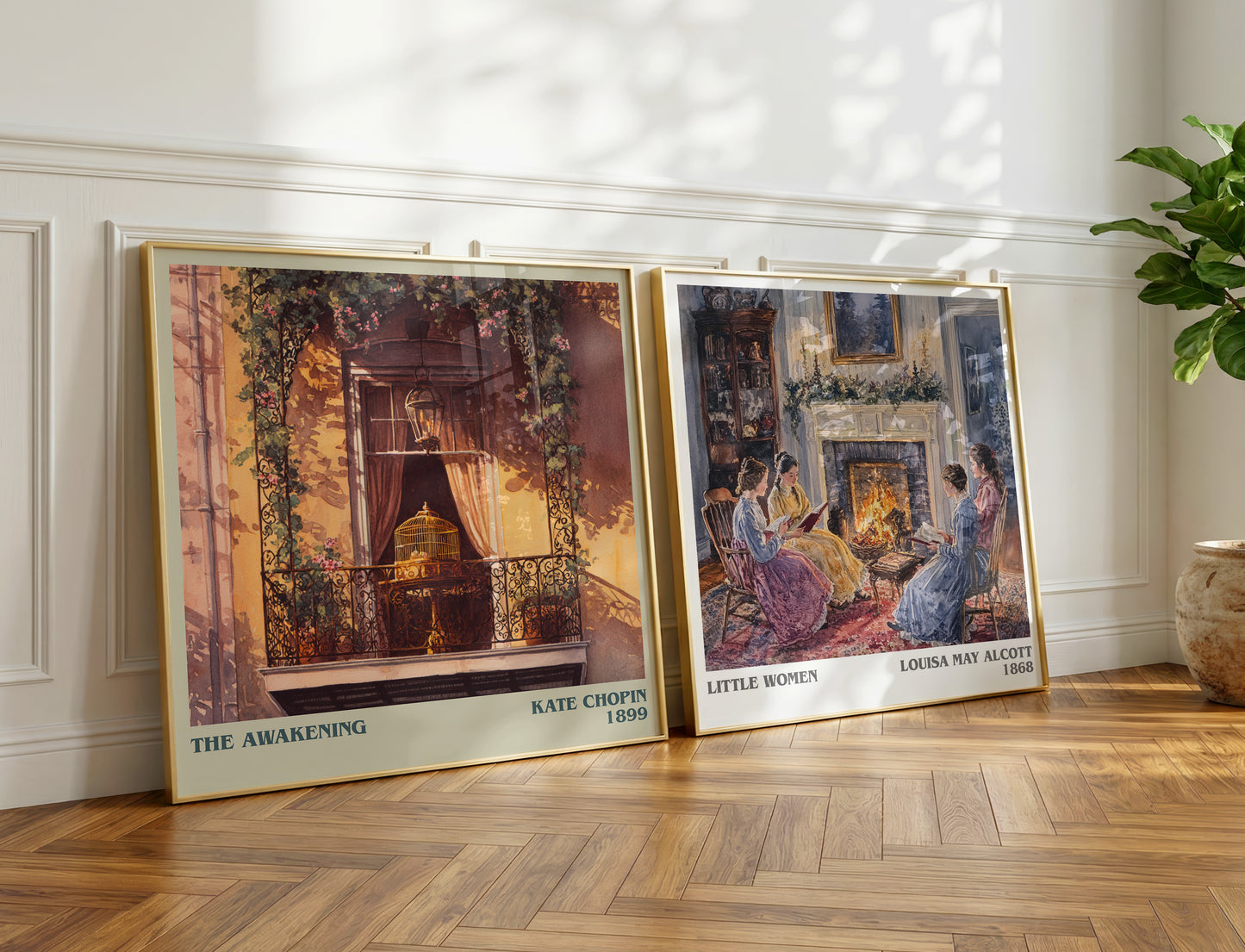 The Awakening book poster packaging – museum-quality print rolled in protective tube