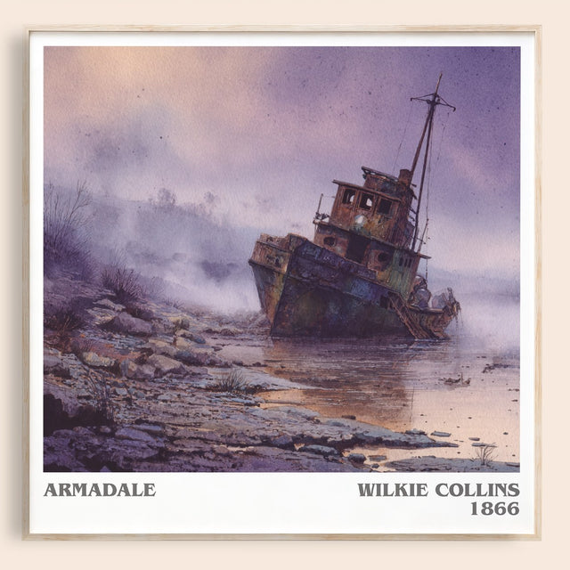 Armadale Literary Art Print by Wilkie Collins