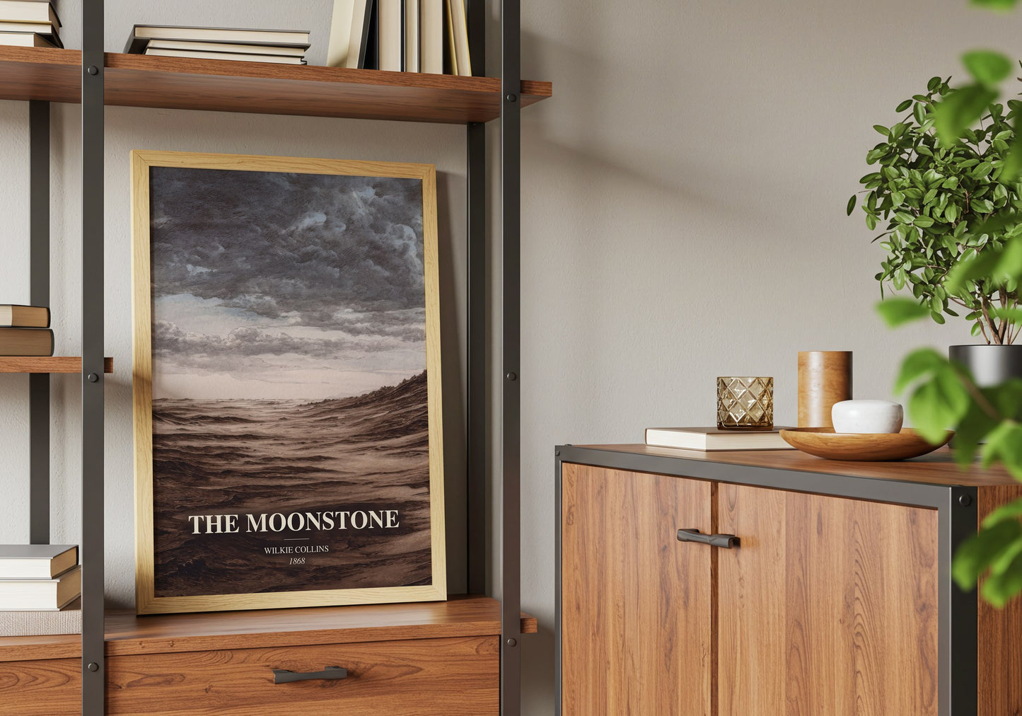 The Moonstone book watercolour illustration paper finish options – matte satin gloss