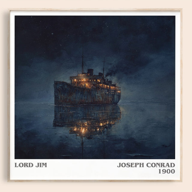 Lord Jim Literary Art Print by Joseph Conrad