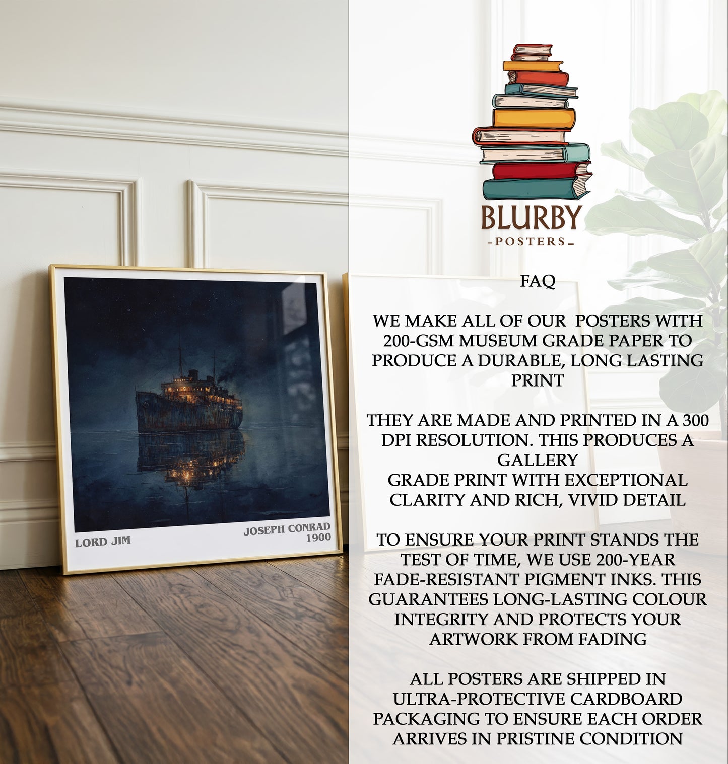 Lord Jim Literary Art Print by Joseph Conrad