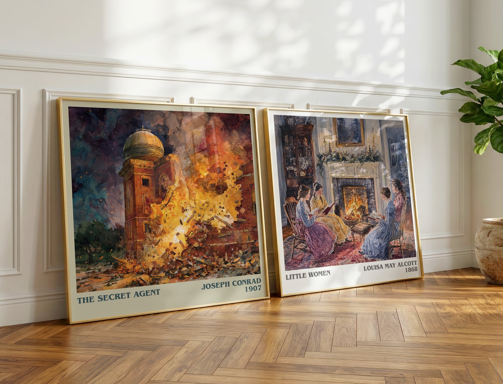 The Secret Agent book poster packaging – museum-quality print rolled in protective tube