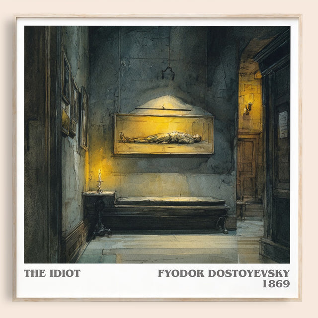 The Idiot Literary Art Print by Fyodor Dostoyevsky