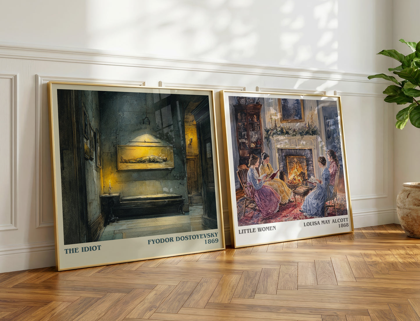 The Idiot book poster packaging – museum-quality print rolled in protective tube