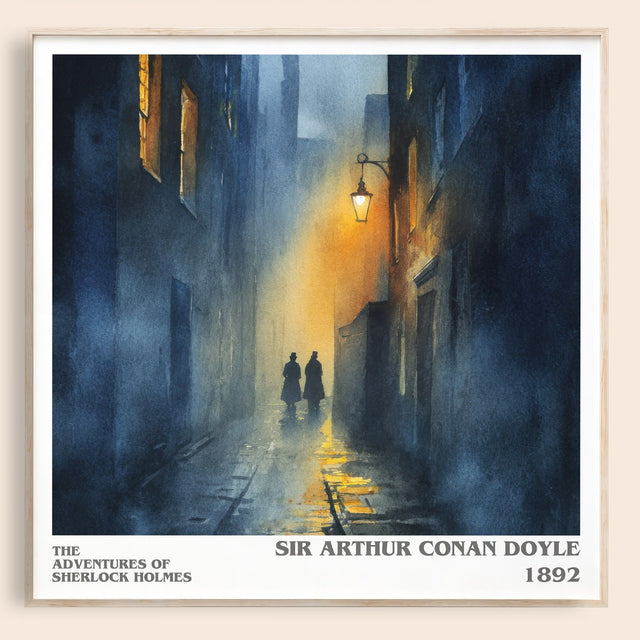 Adventures of Sherlock Holmes Literary Art Print by S. Doyle