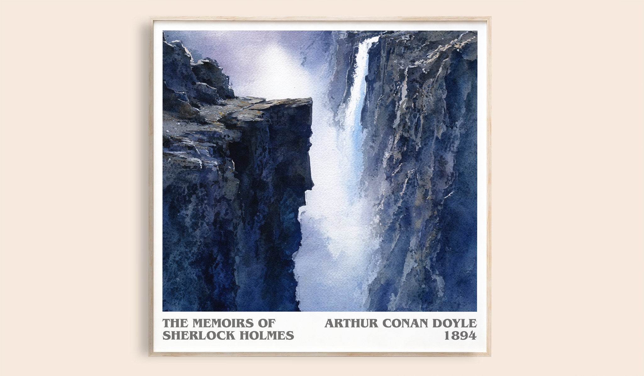 Memoirs of Sherlock Holmes Literary Art Print by S. Doyle