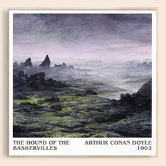 Hound Of The Baskervilles Literary Art Print by Sir Arthur Conan Doyle