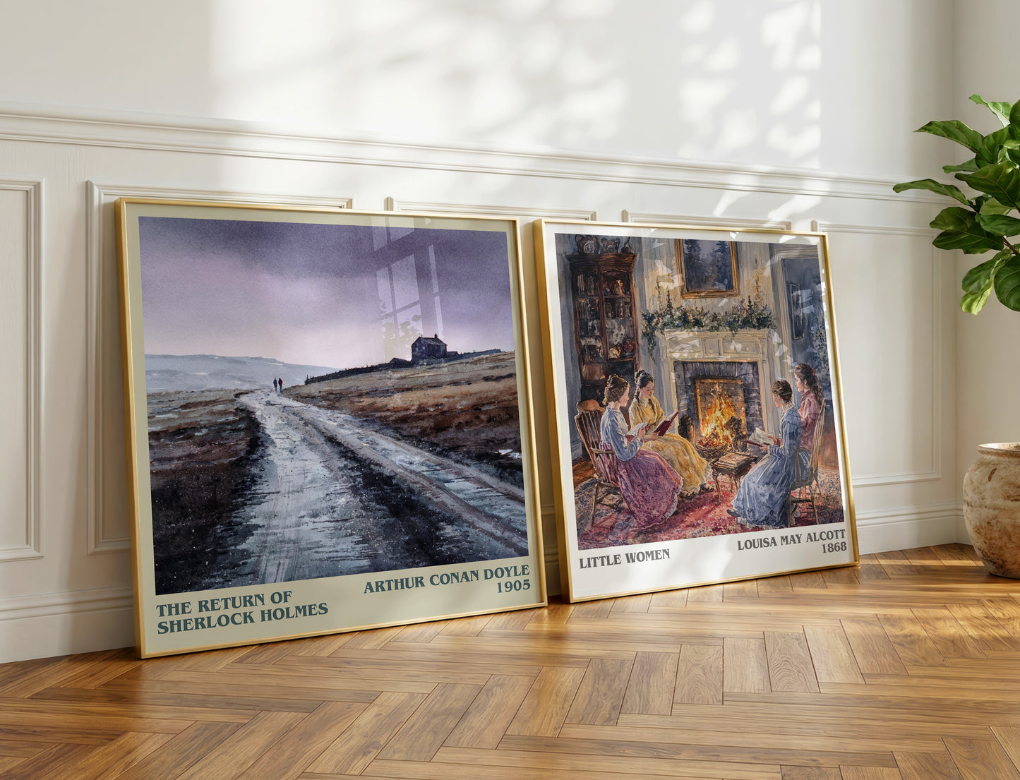 The Return Of Sherlock Holmes book poster packaging – museum-quality print rolled in protective tube