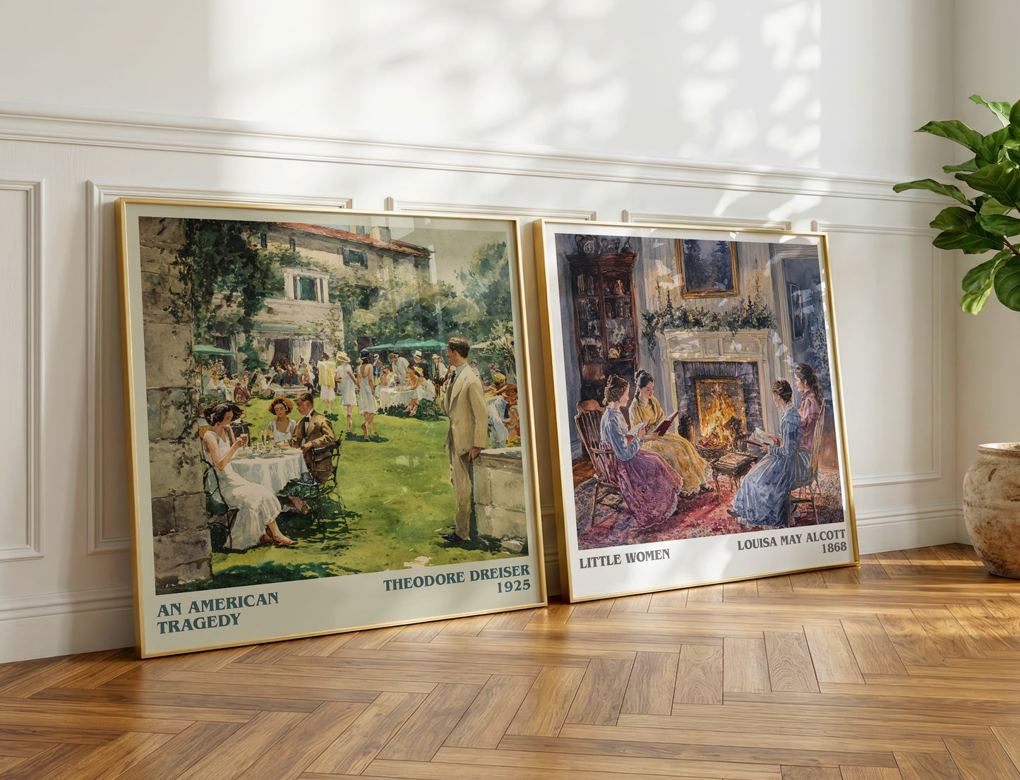 An American Tragedy book poster packaging – museum-quality print rolled in protective tube