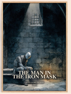 Man In The Iron Mask Book Watercolour Illustration by Alexandre Dumas