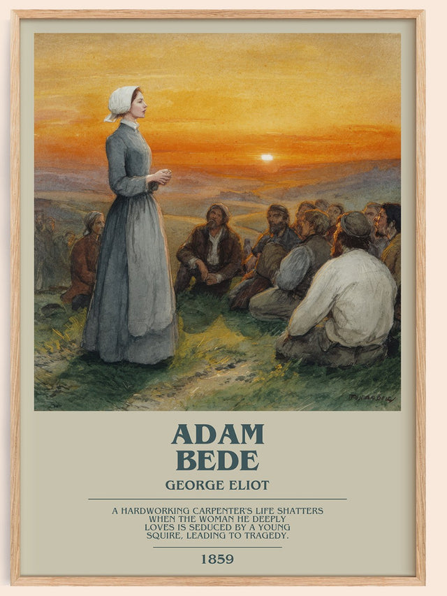 Adam Bede Bookish Wall Art by George Eliot