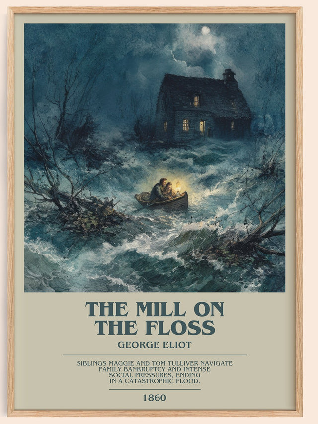The Mill On The Floss Bookish Wall Art by George Eliot
