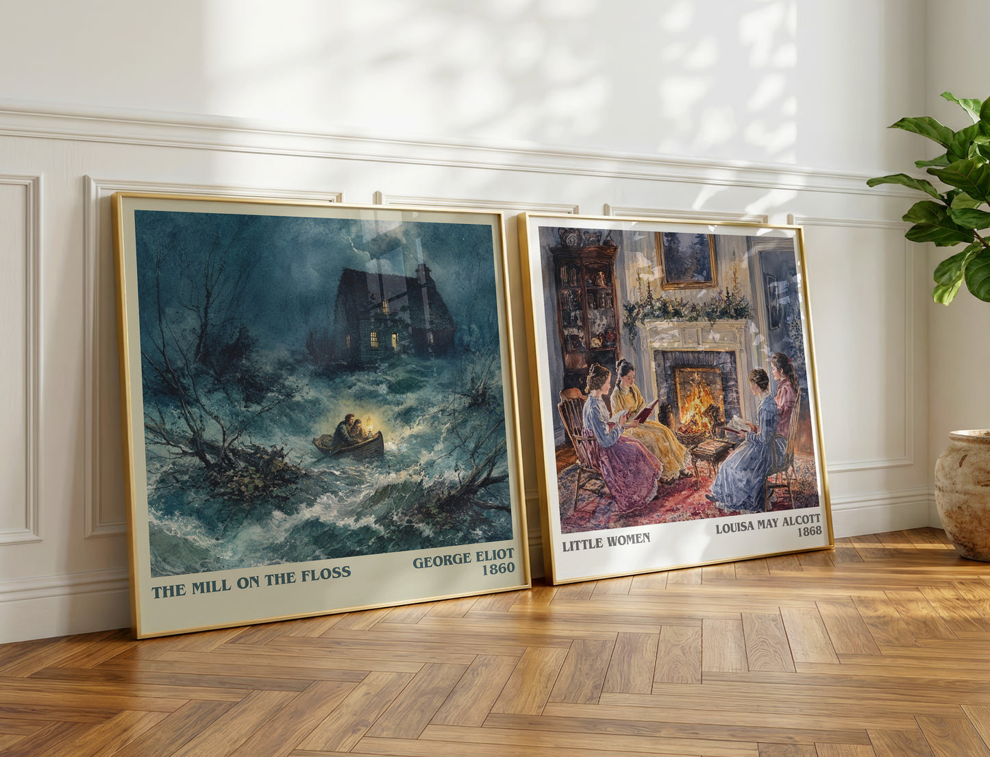 The Mill On The Floss book poster packaging – museum-quality print rolled in protective tube