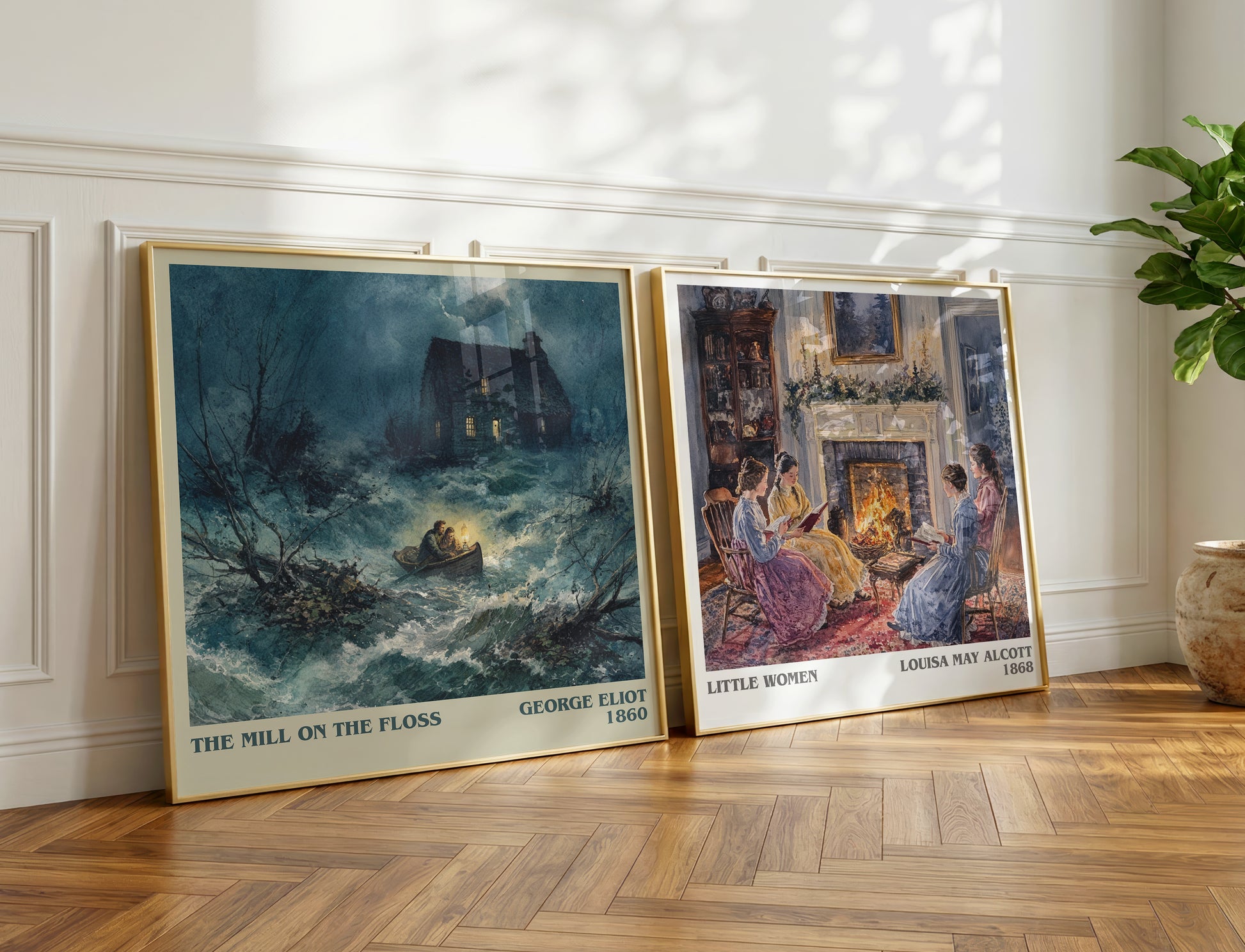 The Mill On The Floss book poster packaging – museum-quality print rolled in protective tube