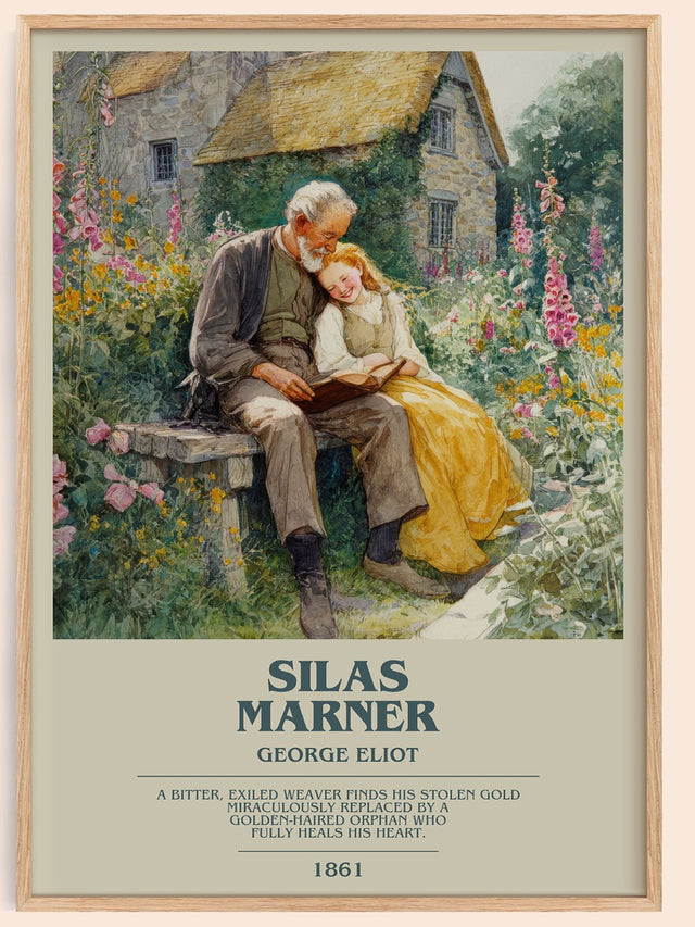 Silas Marner Bookish Wall Art by George Eliot