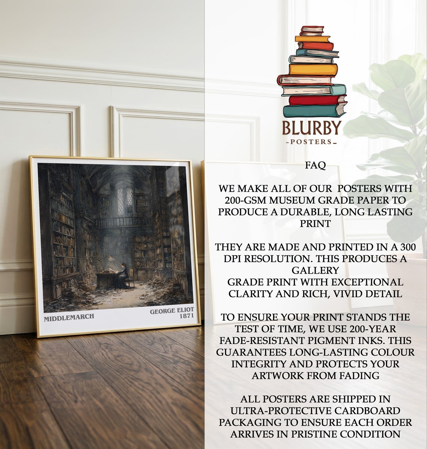 Middlemarch Literary Art Print by George Eliot
