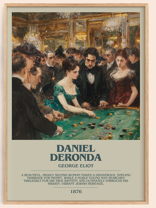 Daniel Deronda Bookish Wall Art by George Eliot