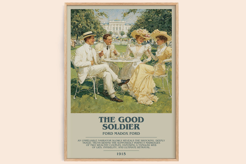 The Good Soldier Bookish Wall Art by Ford Madox Ford (Modern style)
