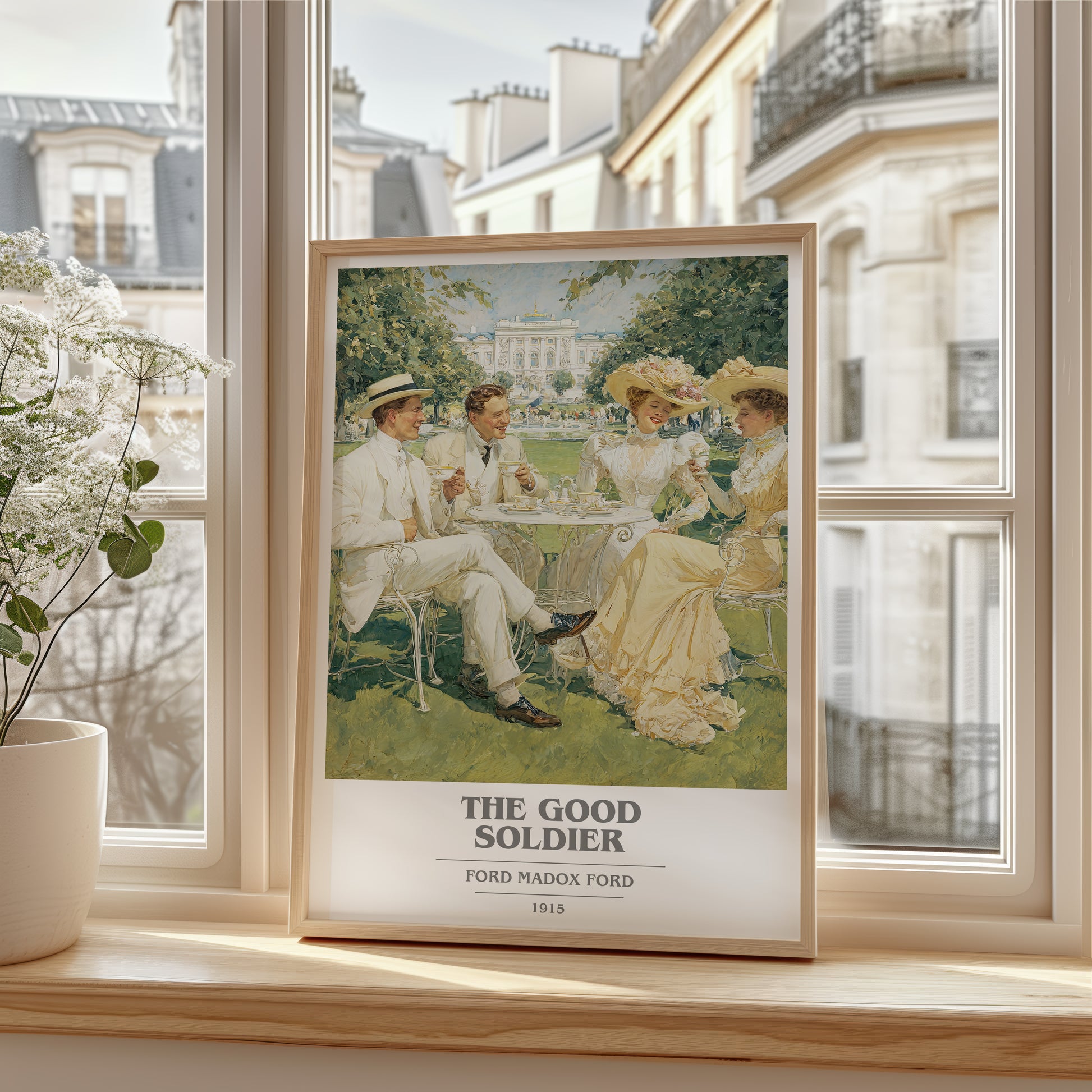 The Good Soldier book cover poster colour and style options – Ford Madox Ford book art