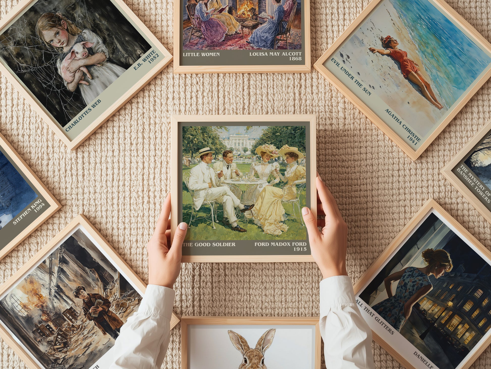 The Good Soldier literary book poster framed on wall – fantasy wall art