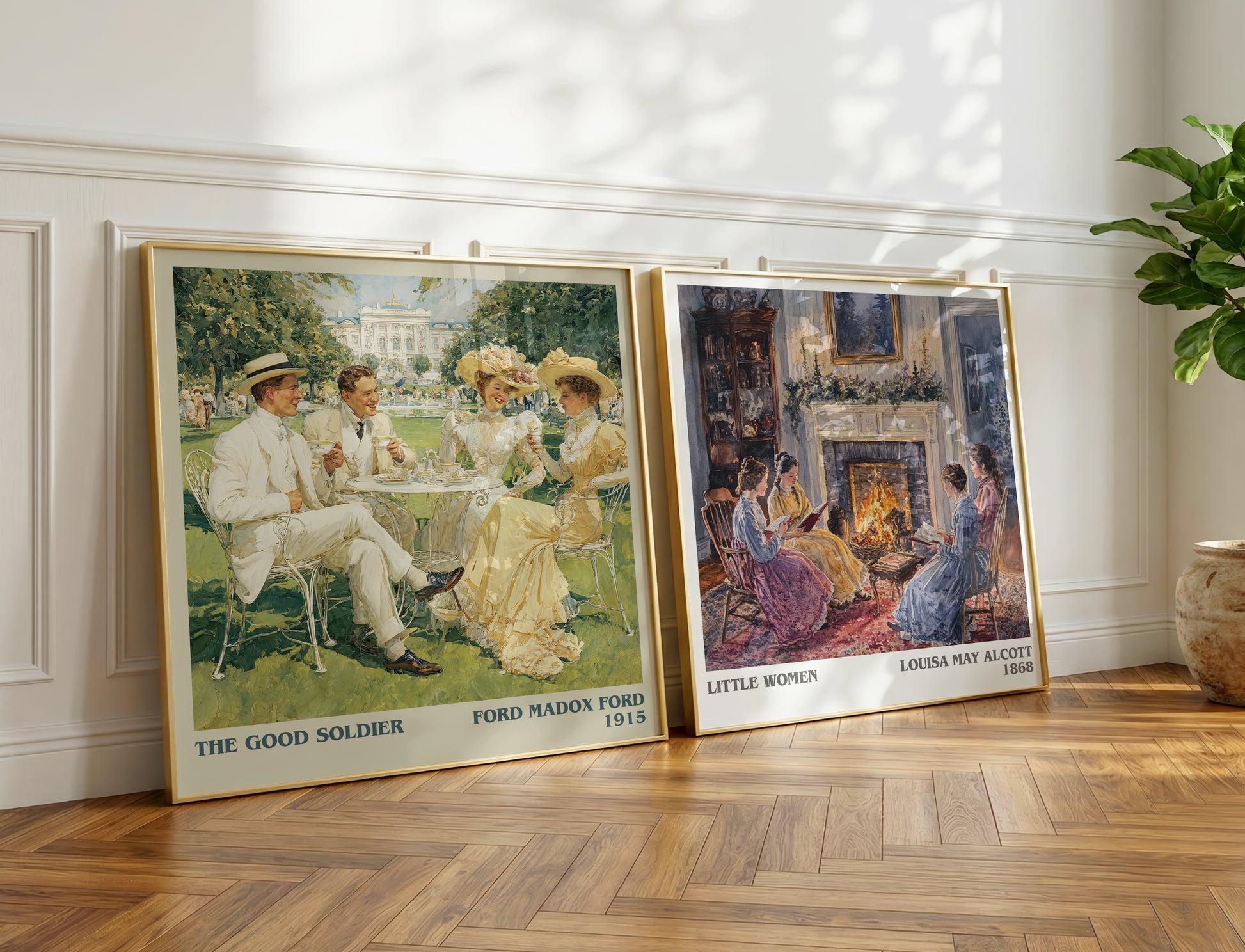The Good Soldier literary print on bookshelf – Ford Madox Ford fan gift