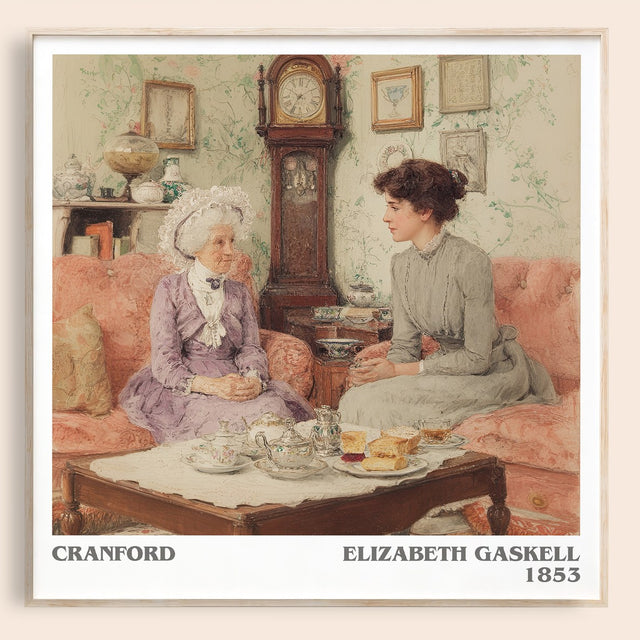 Cranford Literary Art Print by Elizabeth Gaskell