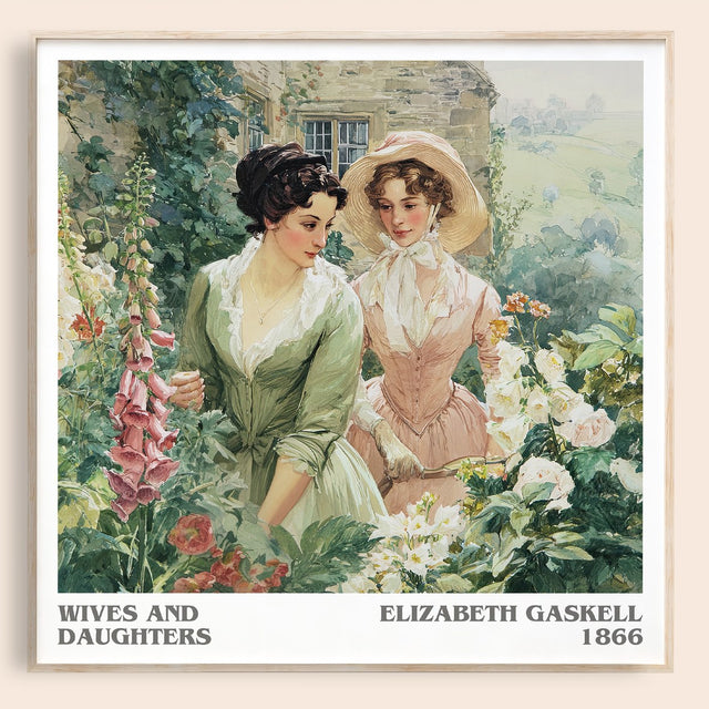Wives And Daughters Literary Art Print by Elizabeth Gaskell