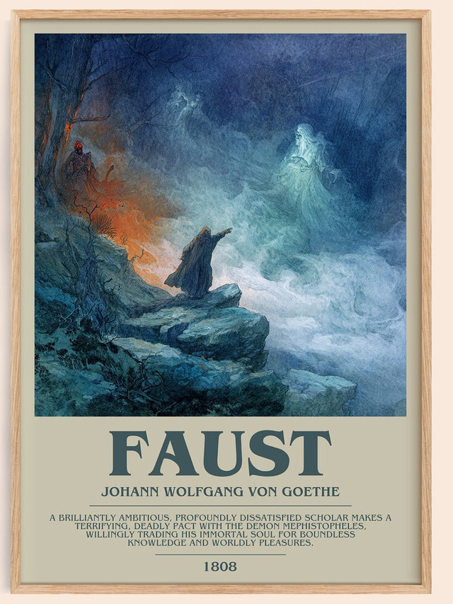 Faust Bookish Wall Art by Johann Wolfgang Von Goethe