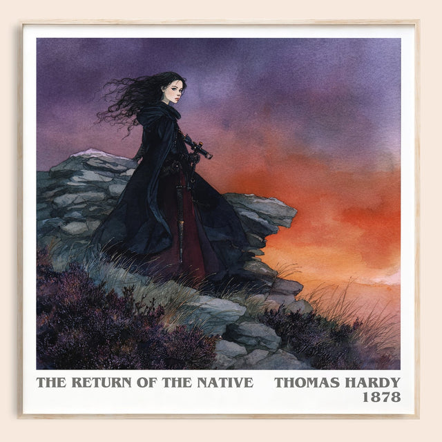 The Return of the Native Literary Art Print by Thomas Hardy