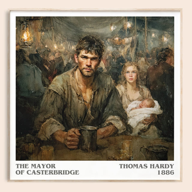 The Mayor of Casterbridge Literary Art Print by Thomas Hardy