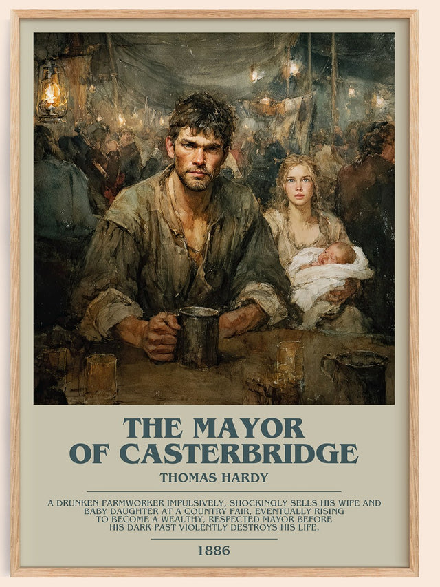 The Mayor of Casterbridge Bookish Wall Art by Thomas Hardy