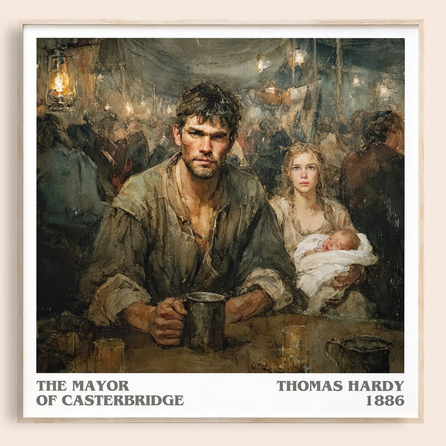 The Mayor of Casterbridge Literary Art Print by Thomas Hardy