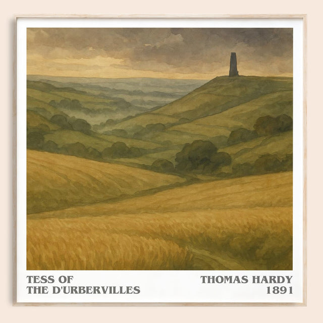 Tess of the D'Urbervilles Literary Art Print by Thomas Hardy
