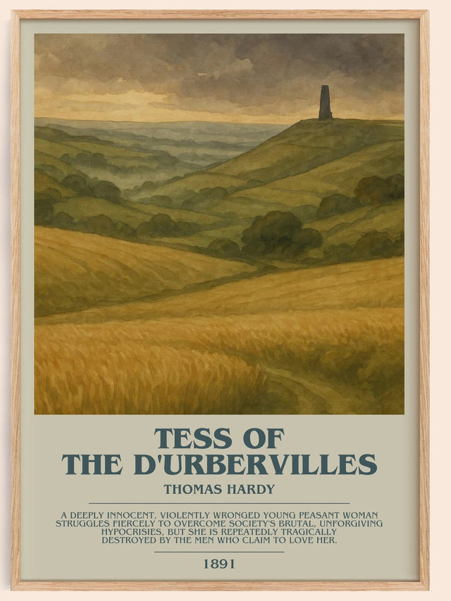 Tess of the D'Urbervilles Bookish Wall Art by Thomas Hardy