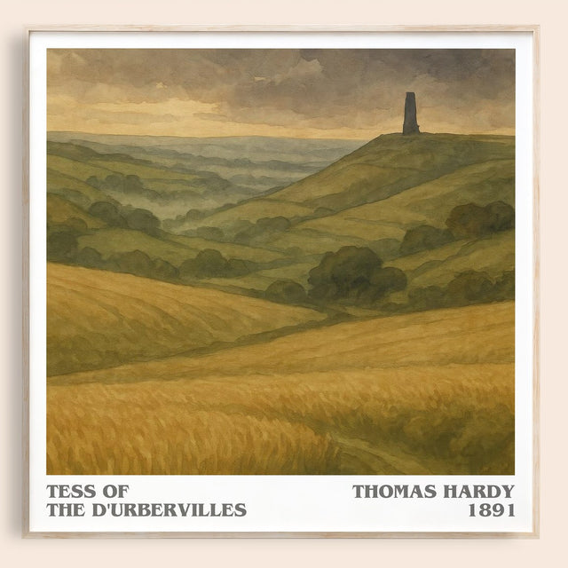 Tess of the D'Urbervilles Literary Art Print by Thomas Hardy