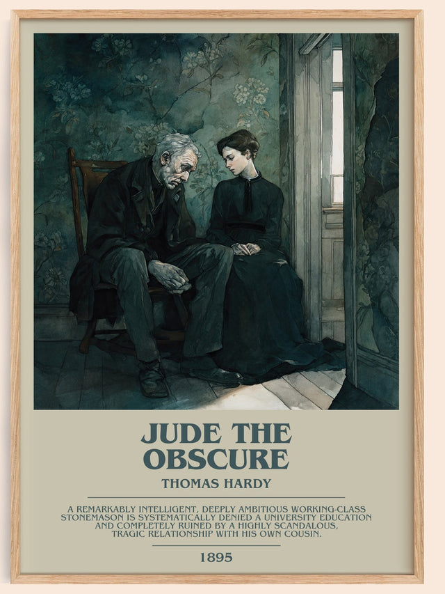 Jude the Obscure Bookish Wall Art by Thomas Hardy