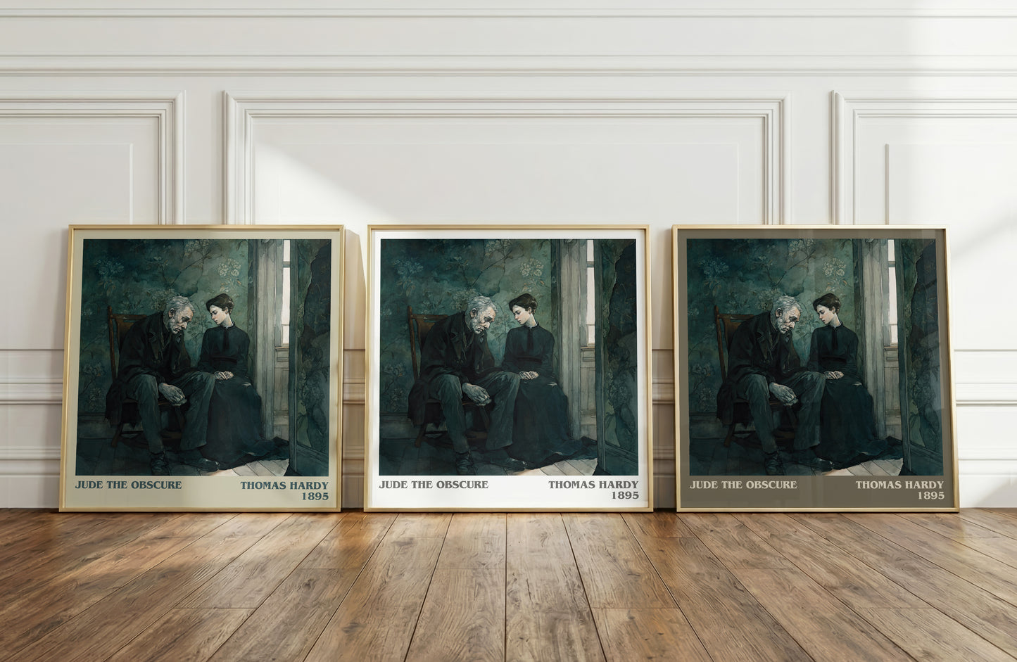 Jude the Obscure literary art print colour and style options – Thomas Hardy book art