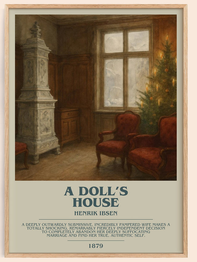 A Doll’s House Bookish Wall Art by Henrik Ibsen