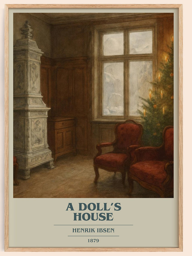 A Doll’s House Book Cover Poster by Henrik Ibsen
