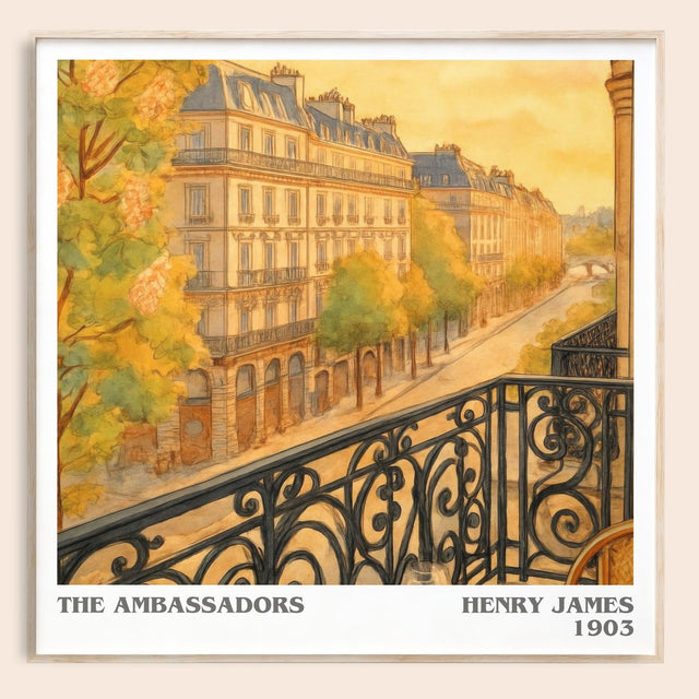 The Ambassadors Literary Art Print by Henry James